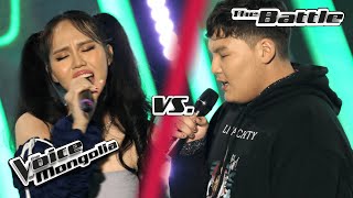 Bilguun M vs Amina E  quotChihiroquot  The Battles  The Voice of Mongolia 2022 [upl. by Attoynek721]