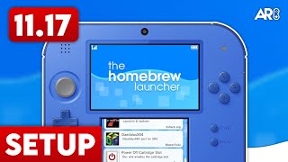 How to Homebrew Your Original Nintendo 3DS amp 2DS 1117 [upl. by Monahon325]