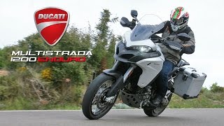 Ducati Multistrada 1200 Enduro 2016 Prueba a fondo Full HD [upl. by Einwahs]