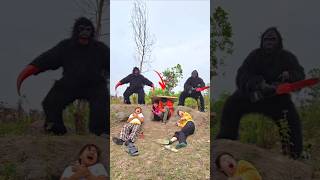 The Gorilla Monster Attacks 2 Couples [upl. by Lynette]