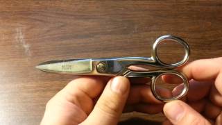 EDC Gear Review Klein Tools Electricians Scissors [upl. by Maribelle]