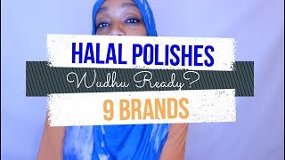 Halal Nail Polish  9 Brands  Wudu Ready [upl. by Yseult161]