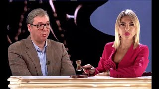 Vučić kod Jovane Jeremić u epizodi quotIspod svakog nivoaquot  ep316deo03 [upl. by Aila]