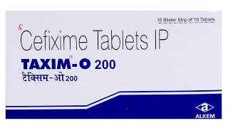 Taxim 0 200  Tablet Uses Hindi antibiotics cifi [upl. by Ellerred]