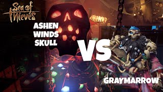 Ashen Winds Skull vs Graymarrow Sea of Thieves [upl. by Kast314]