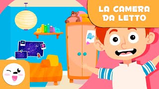 Vocabolario della camera da letto per i bambini [upl. by Anielram]