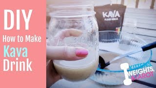 DIY How to Make Kava Drink [upl. by Kiah818]