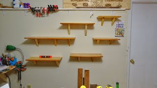 Easy DIY Shelf Brackets From Scrap Wood [upl. by Marentic634]