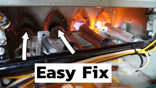 Not All Furnace Burners Lighting  Easy Repair [upl. by Ayidah]