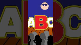 ABC Alphabet Song funny loud karaoke singalong kidssong BabyBigMouth shorts nurseryrhymes [upl. by Llekcir]