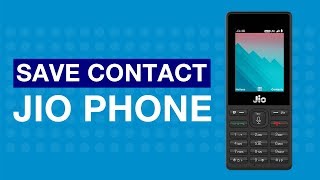 JioCare  How to Save Contact on JioPhone Hindi  Reliance Jio [upl. by Catherine697]