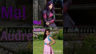 Disney Descendants  Mal VS Audrey 💜💖 [upl. by Jimmie836]