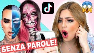 REAGISCO ai i più ASSURDI MAKE UP di TIK TOK challenge amp glow up mashup [upl. by Tare67]