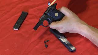 Colt 380 Disassembly  Field Stripping [upl. by Linkoski]