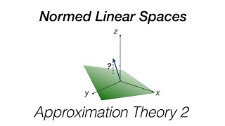 Normed Linear Spaces  Introduction L1 and L2 Norms [upl. by Altaf680]