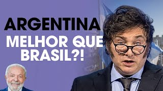 ARGENTINA JÁ PROJETA MELHORA ENQUANTO BRASIL [upl. by Coonan]