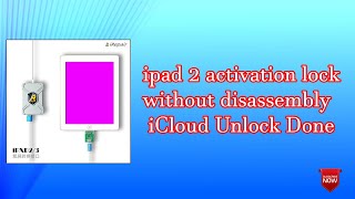 iPad2 A1395 Activation Lock Without Disassembly iCloud Unlock [upl. by Orion]