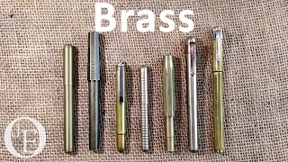 Brass pens  Collection overview [upl. by Hudnut]