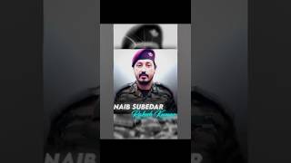 ⚔️Tribute to😭Naib subedar Rakesh sir in🔥🥺Jammu 😈Indian army🔥status🔥HDytshorts army trending 💯💯💯 [upl. by Kuhlman]