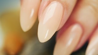 AlmondShaped Acrylic Nails Step By Step Tutorial [upl. by Enej48]