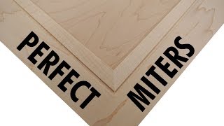 How To Cut Perfect Miters [upl. by Ellirpa]