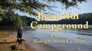 Falls Lake State Recreation Area Holly Point CampgroundRuff Road Campground Review Wake Forest NC [upl. by Ayt]