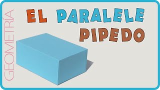 COMO HACER UN PARALELEPÍPEDO o prisma rectangular  How to make a parallelepiped [upl. by Ettennor42]