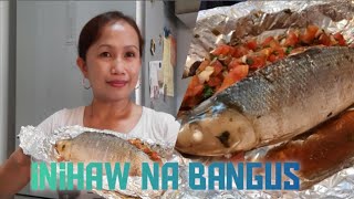 ÌNIHAW NA BANGUS sa oven asianfood latest OFWDISKARTECOOKINGIDEAS [upl. by Fae]