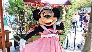 Parisian Minnie Mouse Meet amp Greet at Disneyland Paris  Walt Disney Studios 2019 Final Day [upl. by Salema]