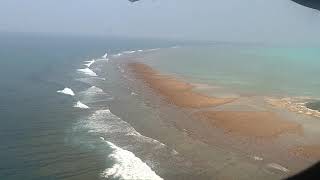 lakshadweep aerial view [upl. by Ahsaeit330]