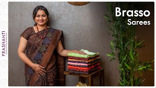 Brasso Sarees by Prashanti  21 March 2022 [upl. by Ative95]