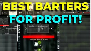 BEST BARTERS From Level 1 Traders  Patch 014  Escape From Tarkov [upl. by Cloutman628]