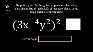 EXCOBA ej 6  Simplificar y escribir operación algebraica [upl. by Calise]