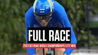 FULL RACE 2023 UCI Road World Championships Mens Time Trial [upl. by Towroy]