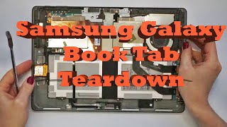 Samsung Galaxy Book Tab 12” WiFi SMW720 Teardown Full Disassembly Screen LCD Replacement Guide [upl. by Navak]