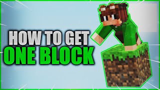 HOW TO DOWNLOAD MINECRAFT ONE BLOCK WORLD Minecraft Java 1165 Tutorial [upl. by Nichola631]