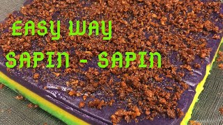 How to make Sapinsapin  Sapinsapin Recipe  Kakanin Recipe [upl. by Najram]