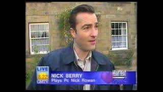 Nick Berry amp Juliette Gruber on GMTV Heartbeat Week 11th October 1996 [upl. by Kealey]