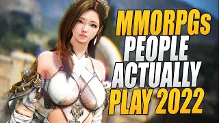 TOP 10 MOST PLAYED MMORPGS IN 2022  The Best MMOs to Play RIGHT NOW in 2022 [upl. by Lou]