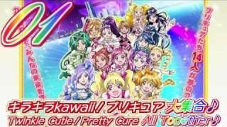 Precure All Stars DX the Movie Theme Song Track01 [upl. by Rexferd431]