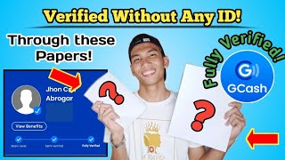 How to Fully Verify Gcash Account Without Any ID [upl. by Boycey]