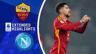 Roma vs Napoli Extended Highlights  Serie A  CBS Sports Golazo [upl. by Sillsby765]