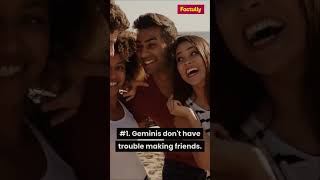 Interesting Facts about Gemini Zodiac Sign Factully ZodiacFacts shorts shortsvideo short [upl. by Whitaker]