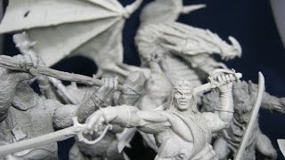 MIERCE Darklands Miniatures review [upl. by Otilopih177]