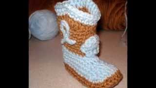 Crochet Cowboy Boots [upl. by Kcirreg]