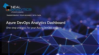 Azure DevOps Analytics Dashboard demo [upl. by Austin966]