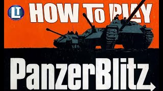 PANZERBLITZ How To Play  AVALON HILL CLASSIC BOARD GAME  LEARN How To PLAY [upl. by Orgel862]