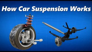 How Car Suspension Works Car Suspension Components Animation and Different Types of Suspension [upl. by Sarat]