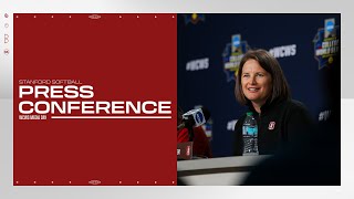 Stanford Softball 2024 WCWS Media Day Press Conference [upl. by Isnan]