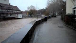 Hochwasser in Backnang [upl. by Rufe]